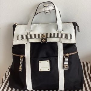 Henri Bendel Large centennial Jetsetter backpack